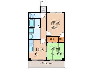 きゃぴたる北浜の物件間取画像